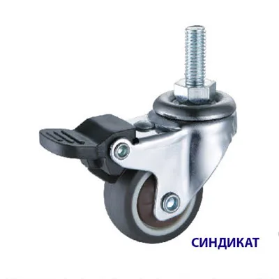 SND-B2805-м8-D31 Колесо поворотное с тормозом